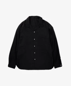 Re-engineered Overshirt / Black - Sillage