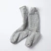 DOUBLE FACE CREW SOCKS / M.Gray - ROTOTO -Ki:ts Shop rototo 0481 DOUBLEFACECREWSOCKS M.Gray