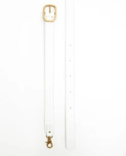 Waist Bag Soft With Shoulder Strap - S / Smooth White - (ki:ts) -Ki:ts Shop still life0705