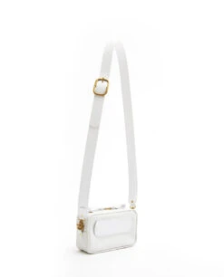 Waist Bag Soft With Shoulder Strap - S / Smooth White - (ki:ts) -Ki:ts Shop still life0716
