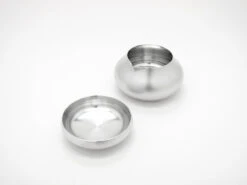 Suiu Set Of 2 (Stacking Tin Ware For Sake) - Metaphys -Ki:ts Shop suiu04 H960