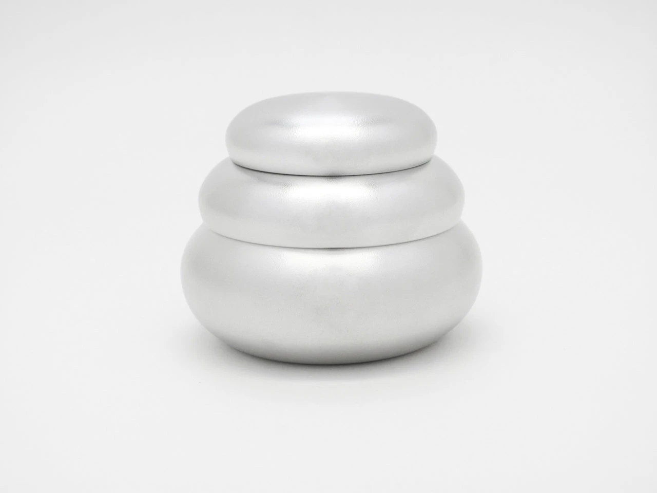 Suiu Set Of 3 (Stacking Tin Ware For Sake) - Metaphys 4 Suiu Set Of 3 (Stacking Tin Ware For Sake) - Metaphys - Image 2