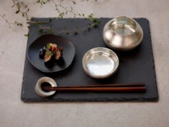 Suiu Set Of 2 (Stacking Tin Ware For Sake) - Metaphys -Ki:ts Shop suiu12 H960