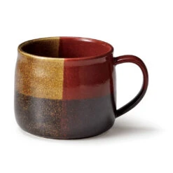 Tone On Tone Mug / Red Mix - Aito Seisakusho