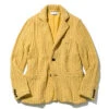 Men's Aran Cable Knit Jacket With Vintage Finish 20 / Mustard - Triaa -Ki:ts Shop triaa2 JKT01 775x960 300 12size