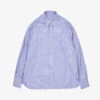 Wide Shirt High Count (regular Shirts) / Blue Stripe - Sillage -Ki:ts Shop wideshirthighcountbluestripefront