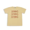 JJMC 3 Steps Logo T-shirts / Yellow - J.J. Mercer